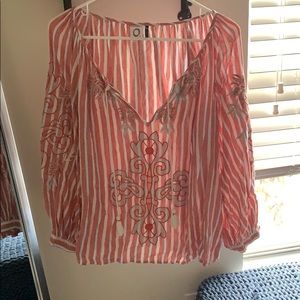 Anthropologie blouse size L